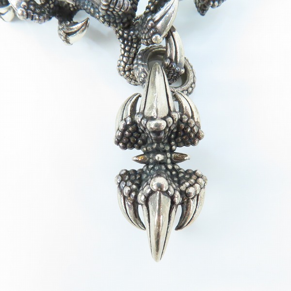 実際に弊社で買取させて頂いたBloody Mary/ブラッディマリー Silver Creature インフィニットタローン ウォレットチェーンの画像 5枚目