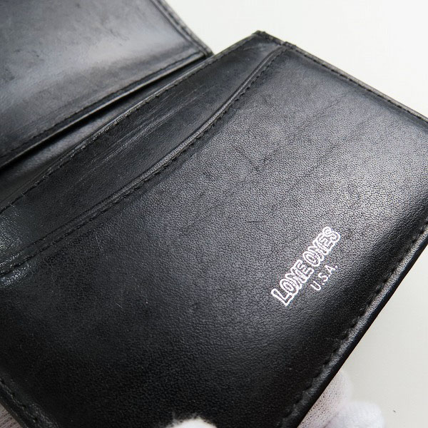 実際に弊社で買取させて頂いた【ギャラ付き】LONE ONES/ロンワンズ MF/メイティングフライト エンブロイダリー カードケースの画像 6枚目