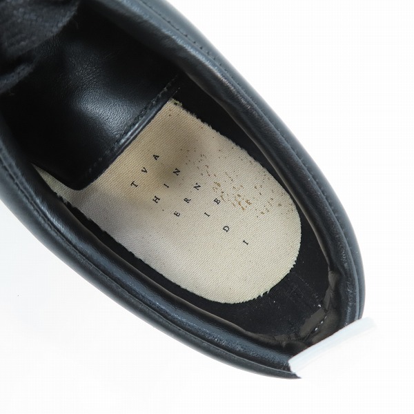 実際に弊社で買取させて頂いたThe Viridi-anne/ザ ヴィリジアン レザーローカットスニーカー 003-011/0の画像 4枚目