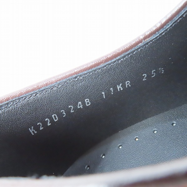 実際に弊社で買取させて頂いたREGAL/リーガル ストレートチップ ビジネスシューズ 11KR /25.5の画像 5枚目