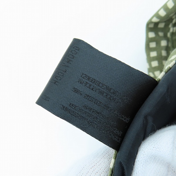 実際に弊社で買取させて頂いたN.HOOLYWOOD×UNDERCOVER/エヌハリウッド×アンダーカバー CPO SHIRT 中綿シャツジャケット 2212-SH36-003 peg/38の画像 3枚目