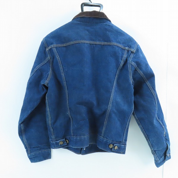 実際に弊社で買取させて頂いたCarhartt/カーハート 裏地ブランケット デニムジャケット/38の画像 1枚目