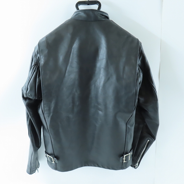 実際に弊社で買取させて頂いたSchott/ショット Lot.641 シングルライダースジャケット/38の画像 1枚目