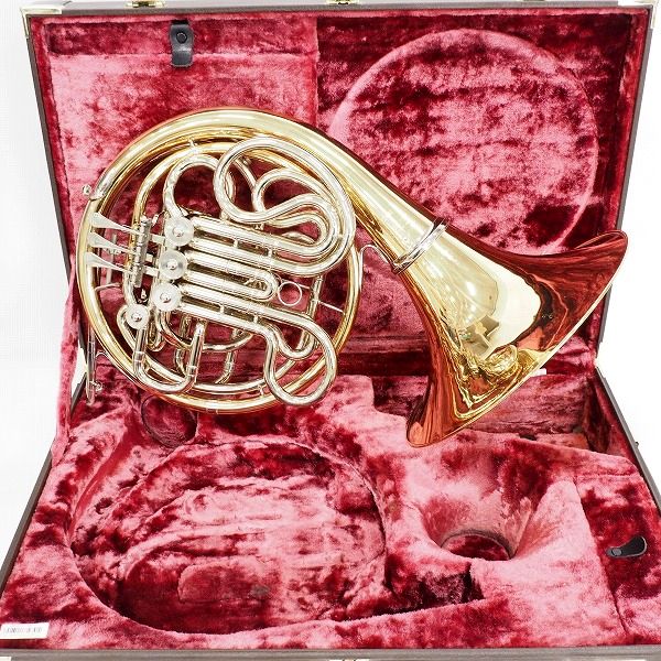実際に弊社で買取させて頂いた★YAMAHA/ヤマハ YHR-868GD/YHR868GD フルダブルホルン/フレンチホルン ハードケース付
