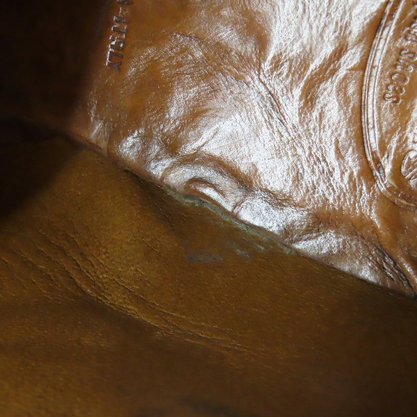 実際に弊社で買取させて頂いたChurch's/チャーチ 24SS Shanghai グラスカーフ＆ヌバック ローファーレザーシューズの画像 8枚目