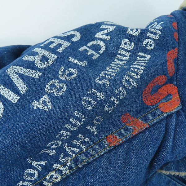 実際に弊社で買取させて頂いたHYSTERIC GLAMOUR/ヒステリックグラマー  デニム ジャケット 02173AB20/Mの画像 8枚目