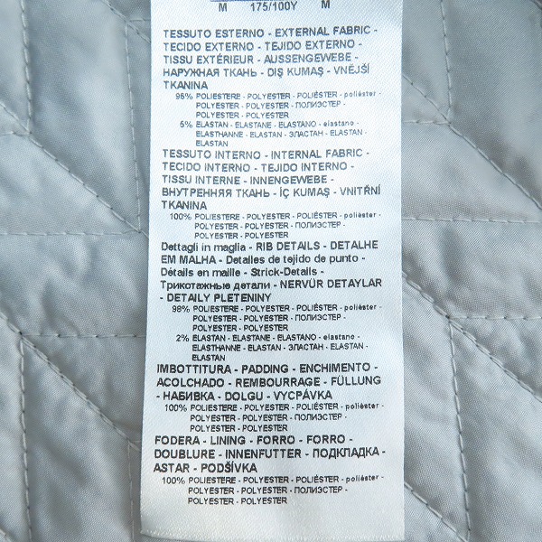 実際に弊社で買取させて頂いたARMANI EXCHANGE/アルマーニエクスチェンジ 中綿コート/Mの画像 4枚目