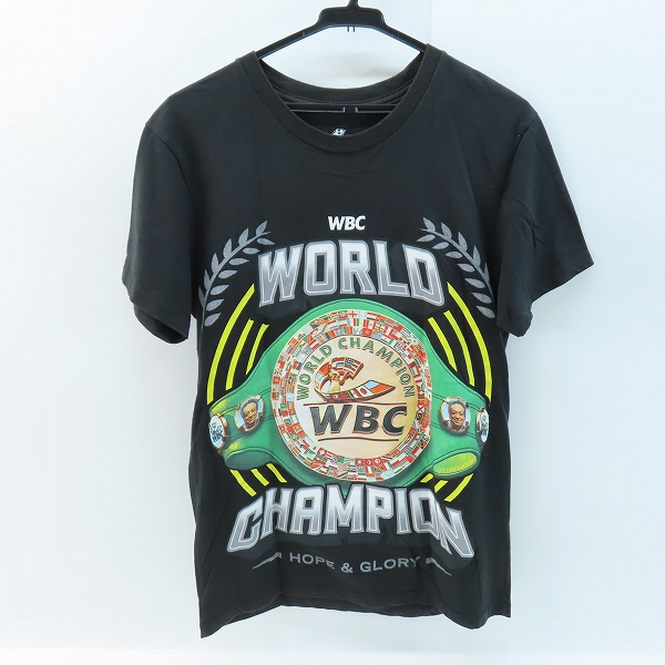 実際に弊社で買取させて頂いたボクシングwbc公式 チャンピオンベルトTシャツ 半袖/S