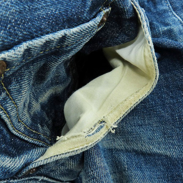 実際に弊社で買取させて頂いたLEVI’S/リーバイス 503B-XX 98年製 復刻 デニムパンツ W33/L36の画像 6枚目