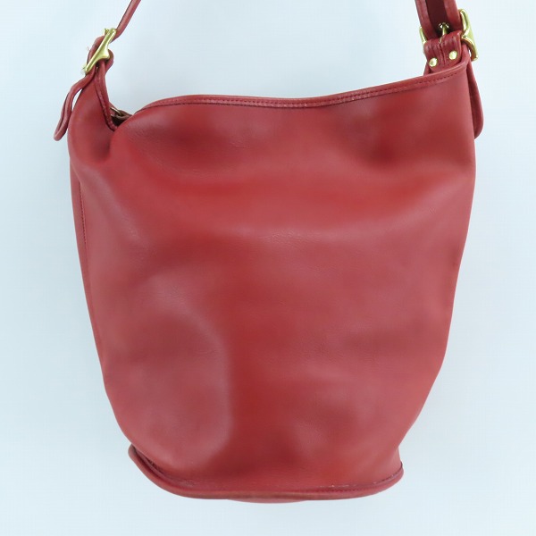 実際に弊社で買取させて頂いたCOACH/コーチ オールドコーチ レザーショルダーバッグ 9085の画像 1枚目