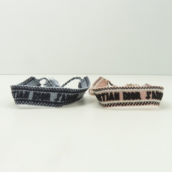 実際に弊社で買取させて頂いたDIOR/ディオール ジャディオール ダブルブレスレット B0961ADRCO D358の画像 2枚目