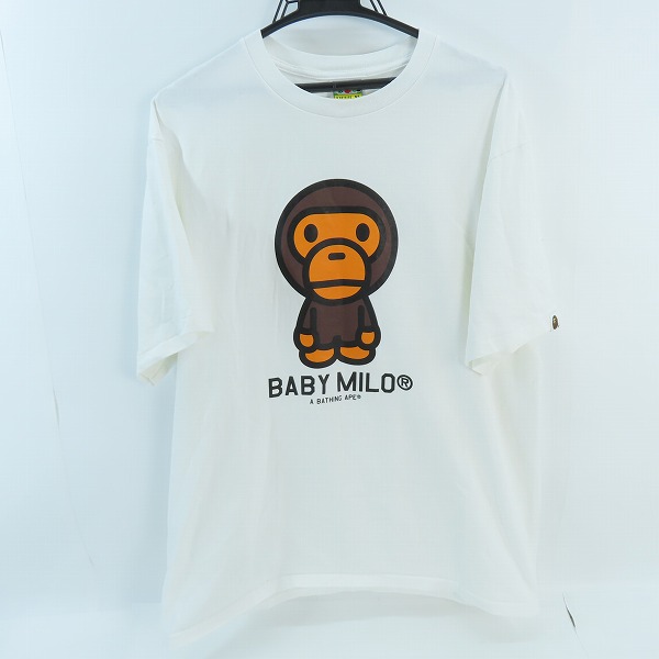 実際に弊社で買取させて頂いたA BATHING APE/アベイジングエイプ BABY MILO TEE/Tシャツ/XL