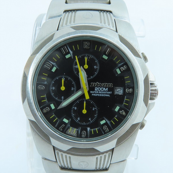 実際に弊社で買取させて頂いたNIXON/ニクソン FULL METAL SUPER ROVER 腕時計【動作未確認】