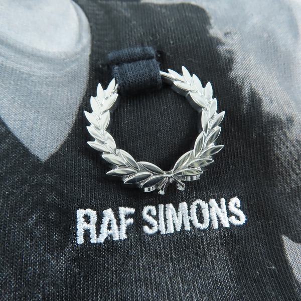 実際に弊社で買取させて頂いたFred Perry×Raf Simons/フレッドペリー×ラフシモンズ フォトプリント Tシャツ /Mの画像 4枚目