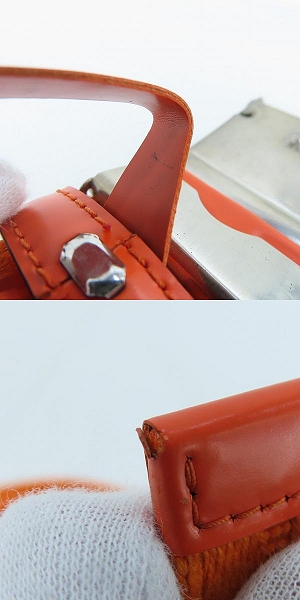 実際に弊社で買取させて頂いたGIANNI VERSACE/ヴェルサーチ バックル付きベルト ブラック 95/38の画像 9枚目