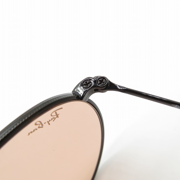 実際に弊社で買取させて頂いたRay-Ban/レイバン ROUND METAL/ラウンドメタル サングラス RB3447 002/4Bの画像 6枚目