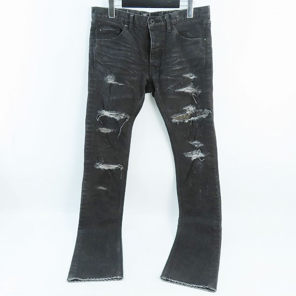 実際に弊社で買取させて頂いたISAMU KATAYAMA BACKLASH/バックラッシュ ストレッチデニム クラッシュストレート 1483-01C/L