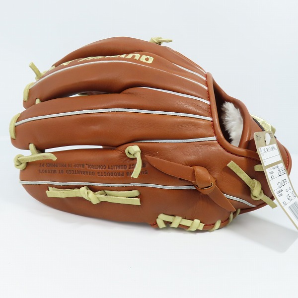 実際に弊社で買取させて頂いた【未使用】MIZUNO/ミズノ Global Elite/グローバルエリート NEO MZ GEインフィNBR6L 少年軟式グローブ 内野手 右投用の画像 1枚目