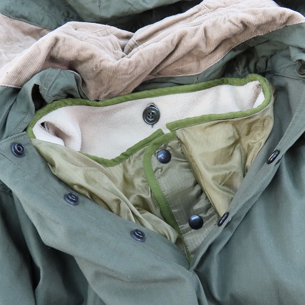 実際に弊社で買取させて頂いたBUZZ RICKSON'S×fennica/バズリクソンズ×フェニカ 別注 Test Sample Army Smock スモックパーカー BR14947FE/40の画像 5枚目