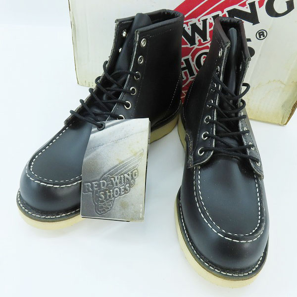 実際に弊社で買取させて頂いたRED WING/レッドウィング モックブーツ/アイリッシュセッター ブラック 08130-2/7.5