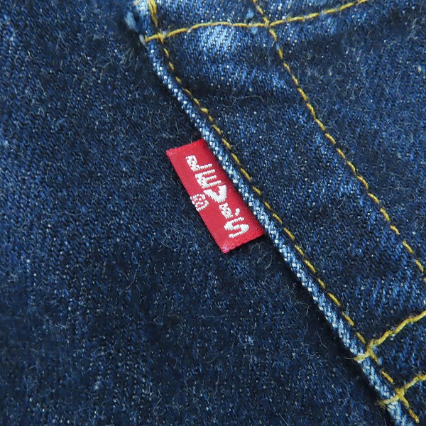 実際に弊社で買取させて頂いたLEVI'S/リーバイス 201XX 刻印555/バレンシア工場製 復刻 ビッグE デニムパンツ/ジーンズ 201-0003/W32L36の画像 6枚目
