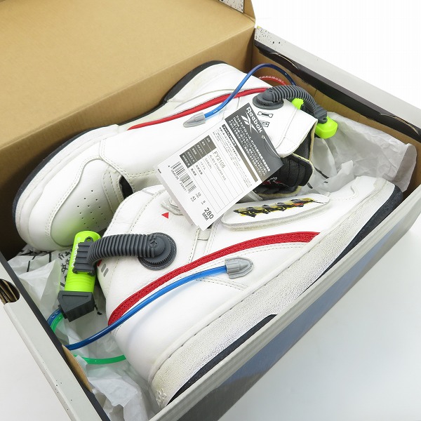実際に弊社で買取させて頂いた【未使用】Reebok/リーボック ALIEN STOMPER MID ghostbusters/ゴーストバスターズ スマッシャーズ FY2106/28の画像 6枚目