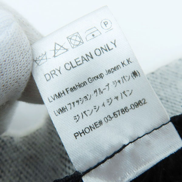 実際に弊社で買取させて頂いた【JPタグ】GIVENCHY/ジバンシィ ジバンシー ウール  100％ ロゴマフラーの画像 4枚目