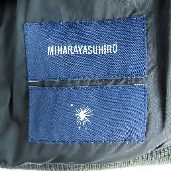 実際に弊社で買取させて頂いたMIHARA YASUHIRO/ミハラヤスヒロ ケーブルニットベスト/Sの画像 3枚目