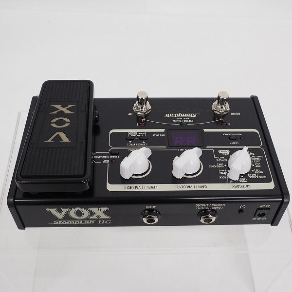 実際に弊社で買取させて頂いた【美品】VOX/ヴォックス SL2G StompLab IIG ギター用 コンパクト マルチエフェクター/動作確認済の画像 3枚目