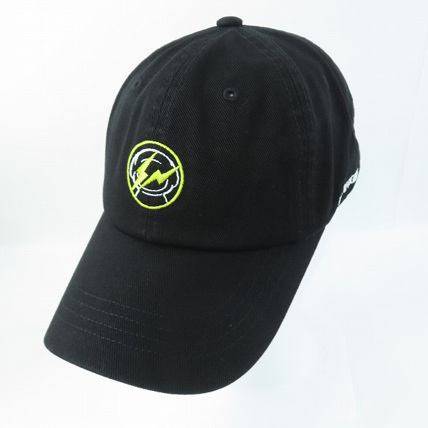 実際に弊社で買取させて頂いた(3)【未使用】FRAGMENT DESIGN フラグメントデザイン ×BT21 BT21FRGMT CAP COOKY ブラック×イエロー