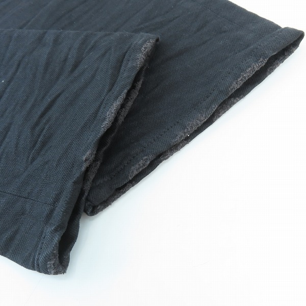 実際に弊社で買取させて頂いたISAMU KATAYAMA BACKLASH/バックラッシュ ストレッチデニム ＋レザークラッシュSTパンツ 1356-01C/Lの画像 6枚目