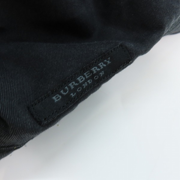 実際に弊社で買取させて頂いたBURBERRY LONDON/バーバリーロンドン他 リバーシブル チェック柄 バケットハット 2点セット の画像 4枚目