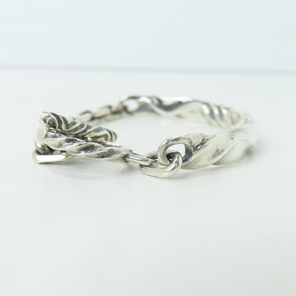 実際に弊社で買取させて頂いたDEAL DESIGN/ディールデザイン RT:ID BRACELET シルバーブレスレット/950の画像 5枚目