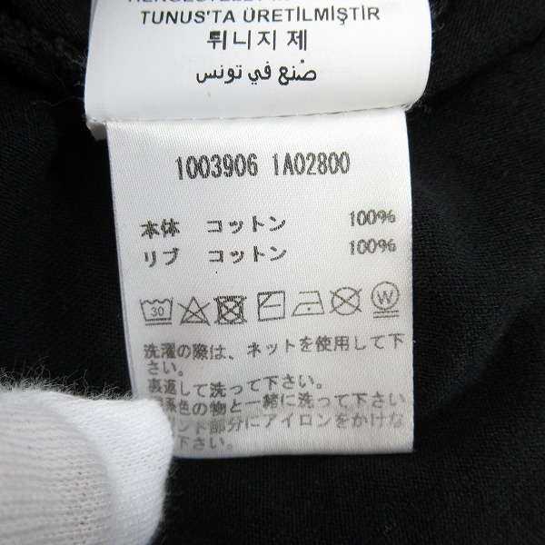 実際に弊社で買取させて頂いたVERSACE/ヴェルサーチェ GRECA MEDUSA/メデューサTシャツ 1003906 1A02800/Lの画像 5枚目