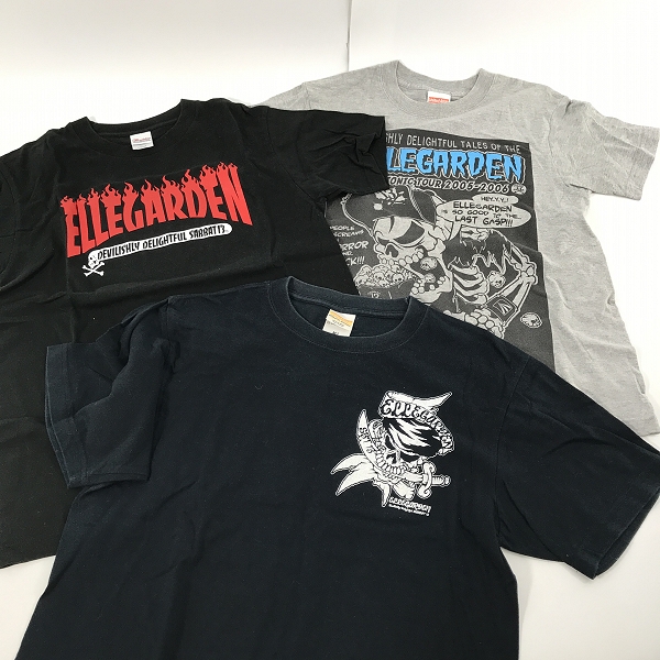 実際に弊社で買取させて頂いた【おまとめ】ELLEGARDEN/エルレガーデン バンドTシャツ/バンTの画像 1枚目