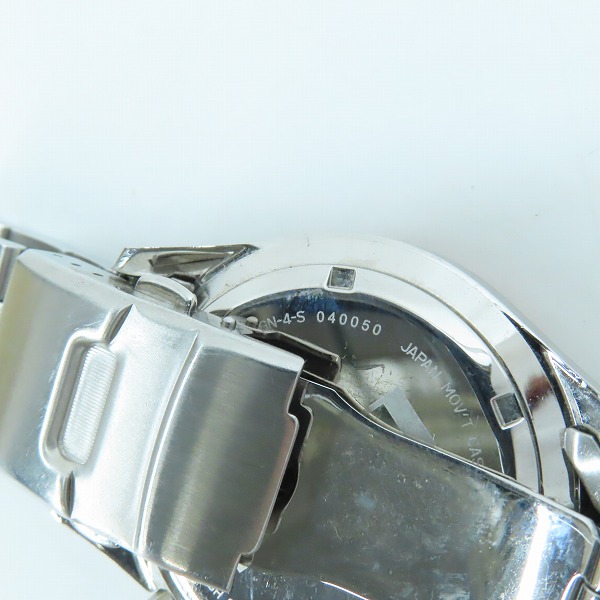 実際に弊社で買取させて頂いたBEAMS×CITIZEN/ビームス×シチズン アナログ腕時計 クロノグラフ GN-4-S【動作未確認】の画像 6枚目