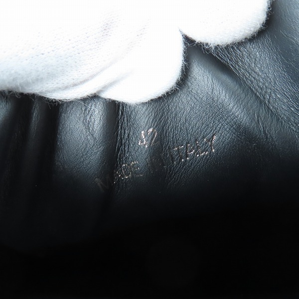 実際に弊社で買取させて頂いたJIMMY CHOO/ジミー チュウ グリッター ラメ ローカットスニーカー/42の画像 5枚目