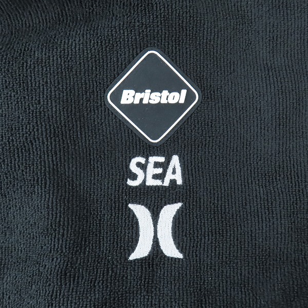 実際に弊社で買取させて頂いたF.C.Real Bristol×WIND AND SEA×Hurley/FCレアルブリストル × ウィンダンシー×ハーレー サウナポンチョ 23FRBMMI01/fの画像 5枚目