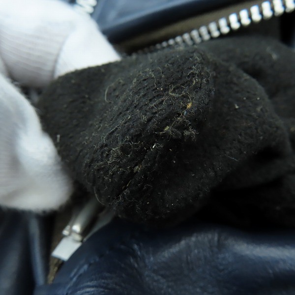 実際に弊社で買取させて頂いたUNDERCOVERISM/アンダーカバーイズム アンダーカバー レザーダブルライダース G9202/2の画像 6枚目