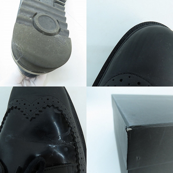 実際に弊社で買取させて頂いたonitsuka tiger/オニツカタイガー THE ONITSUKA BROGUE/ブローグ レザーシューズ 1181A140/29の画像 6枚目