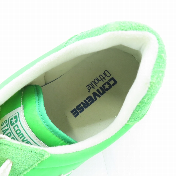 実際に弊社で買取させて頂いたCONVERSE/コンバース  STARFIRE SC J APL.GRN スニーカー 27.5の画像 4枚目