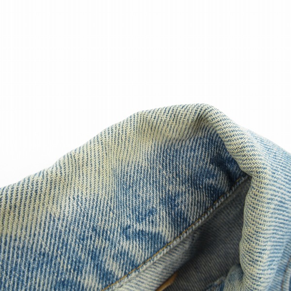 実際に弊社で買取させて頂いたLevi's/リーバイス ボタン裏刻印1/ヴィンテージ デニムジャケット/Gジャン 70505-0213/40の画像 6枚目