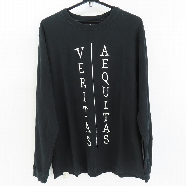 実際に弊社で買取させて頂いたWTAPS/ダブルタップス 17AW V=A LS TEE 長袖Tシャツ ブラック/2
