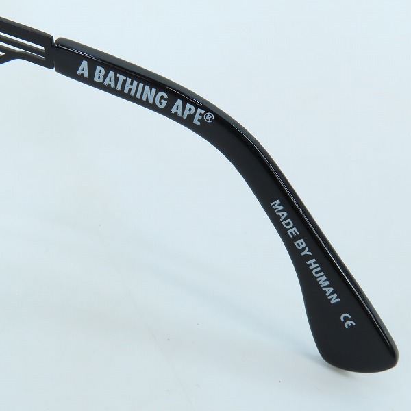 実際に弊社で買取させて頂いたA BATHING APE/アベイシングエイプ サングラス/アイウェア BA13007の画像 5枚目