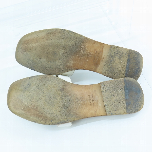 実際に弊社で買取させて頂いたHERMES/エルメス オラン レザー サンダル 021056Z/37.5の画像 2枚目