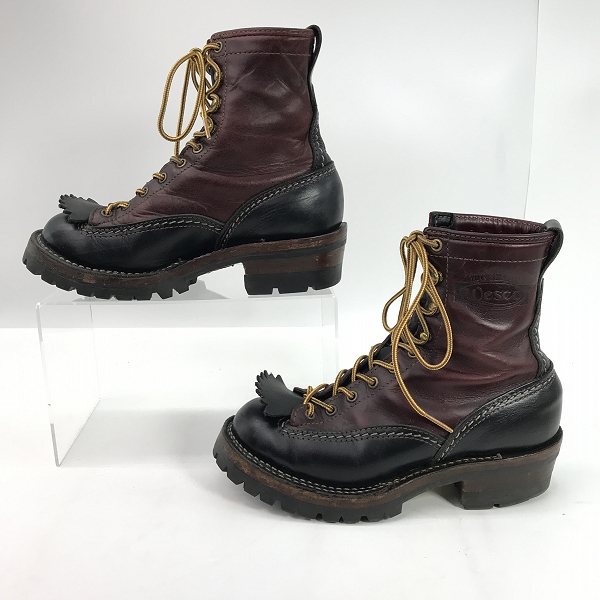実際に弊社で買取させて頂いたWESCO/ウエスコ Custom Jobmaster/カスタムジョブマスター レースアップブーツ 6Eの画像 3枚目