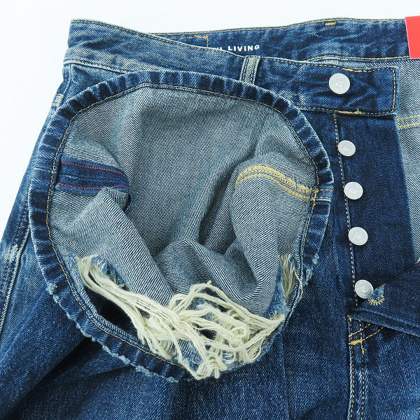 実際に弊社で買取させて頂いた【未使用】DIESEL/ディーゼル STRAIGHT JEANS D‐RISE デニムパンツ 09J95 W32L30の画像 2枚目