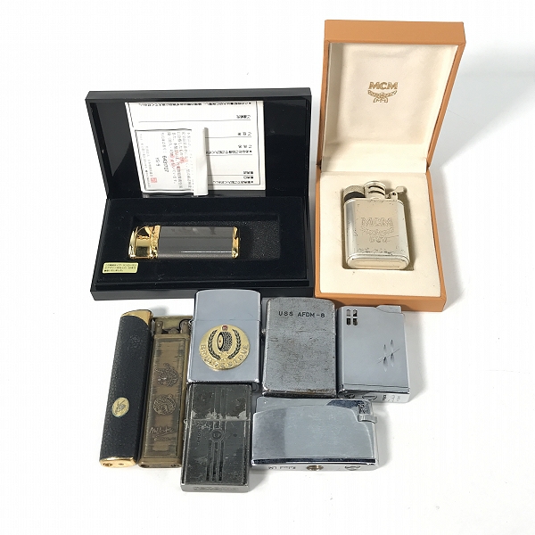 実際に弊社で買取させて頂いた【おまとめ】ケンゾー/イブサンローラン/MCM/レノマ 他 ガスライター/オイルライター