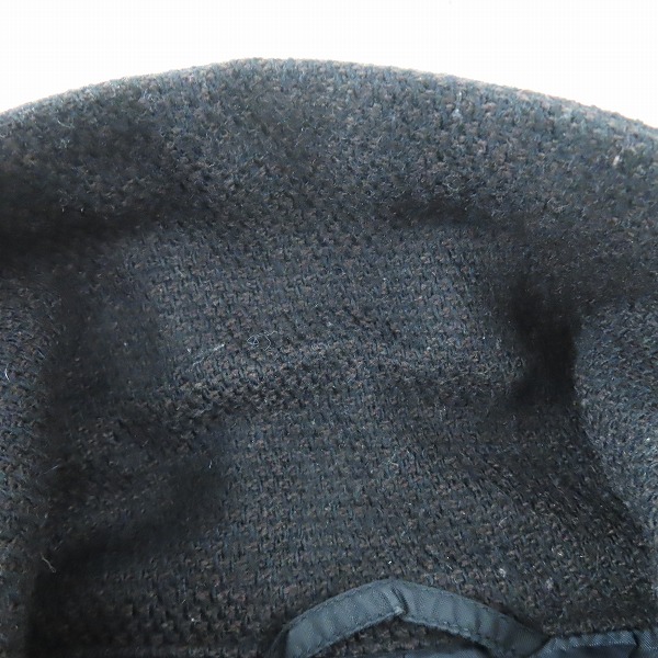 実際に弊社で買取させて頂いた【JPタグ】DIESEL/ディーゼル ボウタイ付き コート ブラック/Sの画像 6枚目