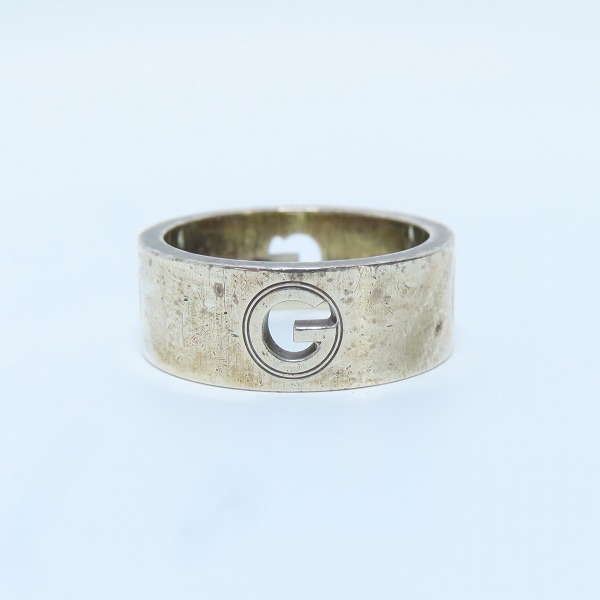 実際に弊社で買取させて頂いたGUCCI/グッチ Gロゴ シルバー925 リング/指輪/17号の画像 2枚目